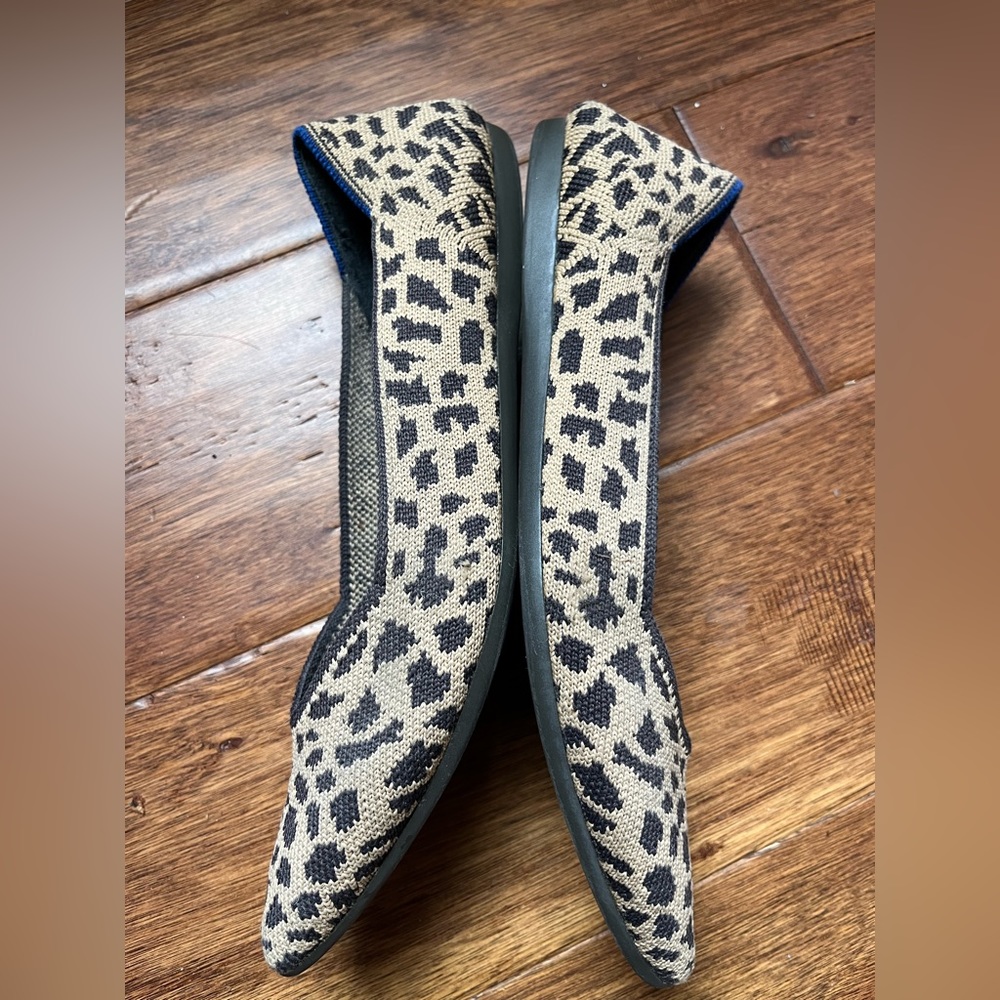 Cheetah Rothy points size 7 - Picture 4 of 4